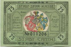 Canth (heute: PL-Katy Wroclawskie) - Stadt - -- 75 Pfennig