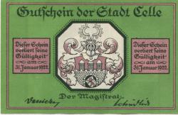 Celle - Stadt - - 31.1.1922 - 75 Pfennig