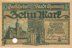 Chemnitz - Stadt - 28.10.1918 - 10 Mark