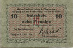 Chorzow - Gemeinde - 10.9.1917 - 1.4.1918 - 10 Pfennig
