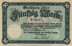 Cochem - Kreis - 19.11.1918 - 50 Mark