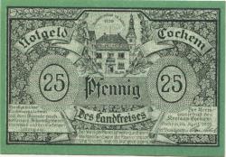 Cochem - Kreis - April 1921 - 25 Pfennig