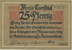 Coesfeld - Kreis - -- 25 Pfennig
