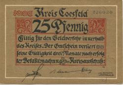 Coesfeld - Kreis - -- 25 Pfennig