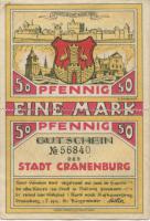Cranenburg (heute: Kranenburg) - Stadt - 1.7.1921 - 1 Mark