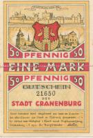 Cranenburg (heute: Kranenburg) - Stadt - 1.7.1921 - 1 Mark