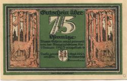 Darlingerode - Gemeinde - 1.9.1921 - 1.1.1923 - 75 Pfennig 