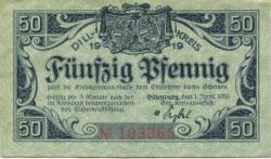 Dillenburg - Dillkreis - 1.4.1919 - 50 Pfennig