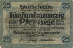 Dippoldiswalde - Amtshauptmannschaft - - 31.12.1918 - 25 Pfennig