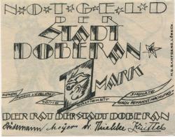Doberan (Bad) - Stadt - -- - 1 Mark