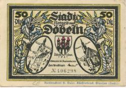 Döbeln - Stadt - 1.9.1921 - 30.9.1921 - 50 Pfennig