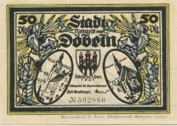 Döbeln - Stadt - 1.9.1921 - 30.9.1921 - 50 Pfennig