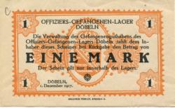 Döbeln - Offizier-Gefangenenlager - 1.12.17 - 1 Mark