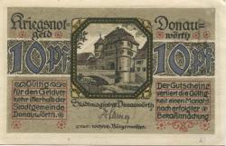 Donauwörth - Stadt - -- - 10 Pfennig