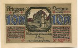 Donauwörth - Stadt - -- - 10 Pfennig