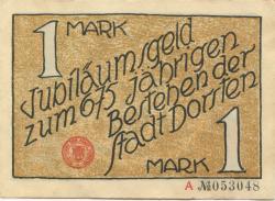 Dorsten - Stadt - -- - 1 Mark