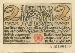Dorsten - Stadt - -- - 2 Mark