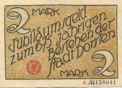 Dorsten - Stadt - -- - 2 Mark