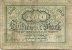 Dortmund und Hörde - Städte und Kreise - 25.9.1922 - 100 Mark
