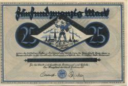 Dortmund und Hörde - Städte und Kreise - 10.10.1922 - 25 Mark