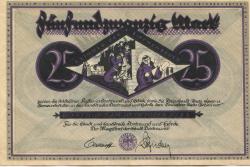 Dortmund und Hörde - Städte und Kreise - 10.10.1922 - 25 Mark