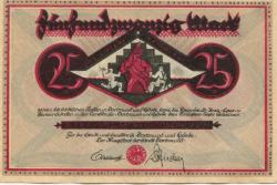 Dortmund und Hörde - Städte und Kreise - 10.10.1922 - 25 Mark