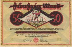 Dortmund und Hörde - Städte und Kreise - 10.10.1922 - 50 Mark