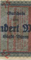 Düren - Stadt - 1.6.1921 - 75 Pfennig 
