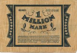 Düsseldorf - Kreis - 7.8.1923 - 1 Million Mark