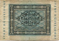 Düsseldorf - Stadt - 1.2.1923 - 5000 Mark