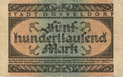 Düsseldorf - Stadt - 15.7.1923 - 500000 Mark