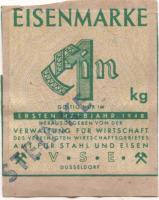 Düsseldorf - Verwaltung für Wirtschaft des vereinigten Wirtschaftsgebietes, Amt für Stahl und Eisen - 1.Halbjahr 1948 - 1 kg