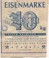 Düsseldorf - Verwaltung für Wirtschaft des vereinigten Wirtschaftsgebietes, Amt für Stahl und Eisen - 1.Halbjahr 1948 - 10 kg