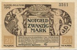 Eggenfelden - Distriktsgemeinde - 8.11.1918 - 1.2.1919 - 20 Mark 