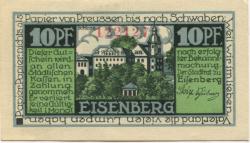 Eisenberg - Stadt - -- - 10 Pfennig