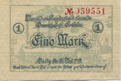 Eisleben - Mansfeld'sche Kupferschiefer bauende Gewerkschaft - - 31.5.1919 - 1 Mark