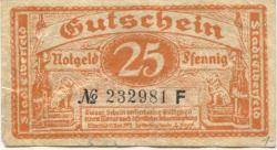 Elberfeld (heute: Wuppertal) - Stadt - 15.11.1919 - 25 Pfennig
