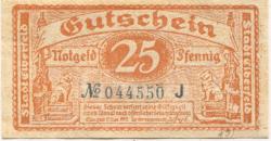 Elberfeld (heute: Wuppertal) - Stadt - 15.11.1919 - 25 Pfennig