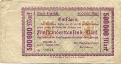 Elberfeld (heute: Wuppertal) - Stadt - 3.8.1923 - 500000 Mark