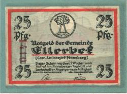 Ellerbek - Gemeinde - -- - 25 Pfennig