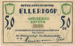 Ellerhoop - Gemeinde - - 1.12.1921 - 50 Pfennig