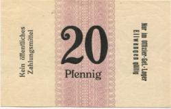 Ellwangen - Offizier-Gefangenenlager - -- - 20 Pfennig