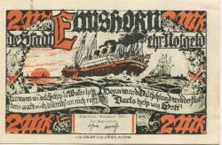 Elmshorn - Stadt - November 1921 - 2 Mark