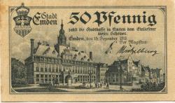 Emden - Stadt - 15.12.1918 - 50 Pfennig