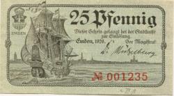 Emden - Stadt - 12.8.1923 - 500000 Mark
