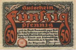 Emmerich - Stadt - 15.11.1918 - 50 Pfennig