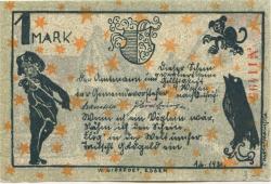 Ennigerloh - Gemeinde - 1.6.1921 - 1 Mark