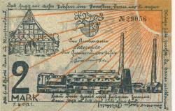 Ennigerloh - Gemeinde - 1.6.1921 - 2 Mark 