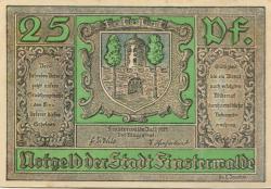 Finsterwalde - Stadt - Juli 1921 - 25 Pfennig 