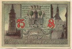 Finsterwalde - Stadt - Juli 1921 - 75 Pfennig 
